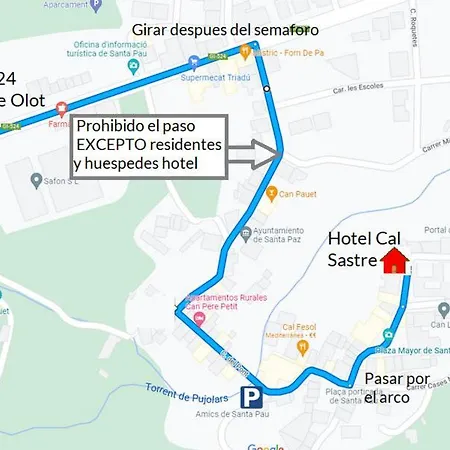 Hotel Cal Sastre Santa Pau